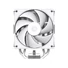 Kép 4/7 - ID-Cooling CPU Cooler - FROZN A410 DW (29.85dB; max. 132,94 m3 / h; 4pin csatlakozó, 4 db heatpipe, 12cm, PWM, fehér)