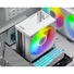 Kép 13/14 - ID-Cooling CPU Cooler - FROZN A410 SE ARGB WHITE (27,2dB; max. 98,54 m3 / h; 4pin csatlakozó, 4 db heatpipe, 12cm, PWM,)