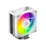 Kép 1/14 - ID-Cooling CPU Cooler - FROZN A410 SE ARGB WHITE (27,2dB; max. 98,54 m3 / h; 4pin csatlakozó, 4 db heatpipe, 12cm, PWM,)