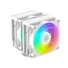 Kép 12/13 - ID-Cooling CPU Cooler - FROZN A620 PRO XE ARGB SNOW (27,2dB; max 98,54 m3 / h; 4Pin csatlakozó, 6 db heatpipe, 2x12cm)
