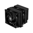 Kép 2/12 - ID-Cooling CPU Cooler - FROZN A620 PRO XE BLACK (27,2dB; max 98,54 m3 / h; 4Pin csatlakozó, 6 db heatpipe, 2x12cm)