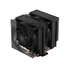 Kép 8/12 - ID-Cooling CPU Cooler - FROZN A620 PRO XE BLACK (27,2dB; max 98,54 m3 / h; 4Pin csatlakozó, 6 db heatpipe, 2x12cm)