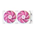 Kép 3/9 - ID-Cooling CPU Water Cooler - FX240 INF PINK (29.9dB; max. 132,52 m3 / h; 2x12cm, A-RGB, rózsaszín)