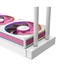 Kép 4/9 - ID-Cooling CPU Water Cooler - FX240 INF PINK (29.9dB; max. 132,52 m3 / h; 2x12cm, A-RGB, rózsaszín)
