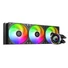 Kép 2/7 - ID-Cooling CPU Water Cooler - FX360 INF (27.2ddB; max. 98,54 m3 / h; 3x12cm, A-RGB, fekete)