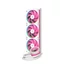 Kép 1/9 - ID-Cooling CPU Water Cooler - FX360 INF PINK (29.9dB; max.132,52 m3 / h; 3x12cm, A-RGB, rózsaszín)
