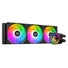 Kép 2/14 - ID-Cooling CPU Water Cooler - FX360 LCD (27.2dB; max.98,54 m3 / h; 3x12cm, A-RGB, fekete)