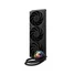 Kép 1/12 - ID-Cooling CPU Water Cooler - FX360 LCD PE (34.3dB; max.150,78 m3 / h; 3x12cm, fekete)