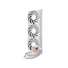 Kép 1/14 - ID-Cooling CPU Water Cooler - FX360 LCD PE WHITE (34.3dB; max.150,78 m3 / h; 3x12cm, fehér)
