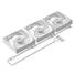 Kép 12/14 - ID-Cooling CPU Water Cooler - FX360 LCD WHITE (27.2dB; max.98,54 m3 / h; 3x12cm, A-RGB, fehér)