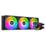 Kép 2/14 - ID-Cooling CPU Water Cooler - FX360 TD (27.2dB; max.98,54 m3 / h; 3x12cm, A-RGB, fekete)