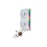 Kép 4/10 - Processzor hűtő Lian Li GA2 LCD 280 TL Wireless - 280mm, fehér