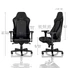 Kép 2/5 - Gamer szék noblechairs HERO PU Bőr Fekete/Kék