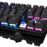 Kép 4/7 - White Shark SPARTAN mechanikus (blue swtich) fém gamer billentyűzet (angol)