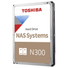 Kép 2/2 - 8TB Toshiba 3.5" N300 SATA merevlemez OEM (HDWG480UZSVA)