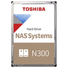 Kép 1/2 - 8TB Toshiba 3.5" N300 SATA merevlemez OEM (HDWG480UZSVA)