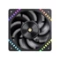 Kép 4/8 - Jonsbo HF2-120 ventilátor, Reverse Blade, PWM, ARGB – 120 mm, fekete