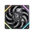 Kép 5/8 - Jonsbo HF2-120 ventilátor, Reverse Blade, PWM, ARGB – 120 mm, fekete