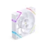 Kép 2/8 - Jonsbo HF2-120 ventilátor, Reverse Blade, PWM, ARGB – 120 mm, fehér