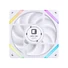 Kép 5/8 - Jonsbo HF2-120 ventilátor, Reverse Blade, PWM, ARGB – 120 mm, fehér