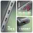 Kép 2/7 - HUB AXAGON HMC-10HLS USB-C 5 GBPS, 9IN1 HUB/Dokkoló