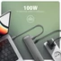 Kép 4/7 - HUB AXAGON HMC-10HLS USB-C 5 GBPS, 9IN1 HUB/Dokkoló