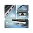 Kép 3/6 - AXAGON HMC-6GLN USB-C 5Gbps GLASS 6in1 hub