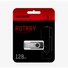 Kép 2/2 - HIKSEMI Pendrive 16GB M200S "Rotary" USB 2.0, Szürke-Fekete (HIKVISION)