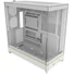 Kép 8/8 - Számítógépház Montech HS02 PC Ház, Midi-Tower, ATX, Edzett Üveg, ARGB - Fehér
