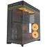 Kép 3/8 - Számítógépház Montech HS02 PRO PC Ház, Midi-Tower, ATX, Edzett Üveg, ARGB - Fekete