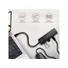 Kép 4/5 - AXAGON HUE-C2C 2x USB3.2 Gen 1 + 2x USB-C 5Gbps Travel hub, USB-C power IN, w. 19cm Type-C cable