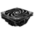 Kép 1/7 - ID-Cooling CPU Cooler - IS-55 BLACK (Low profile, 31,2dB; max. 92,76 m3 / h; 4pin csatlakozó, 5 db heatpipe, 12cm, PWM)