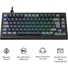 Kép 2/7 - Keychron J8 HE 8K USB magyar Ultra-fast Lime Magnetic mechanikus billentyűzet fekete