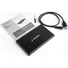 Kép 4/5 - Gembird 2.5" SATA USB3.0 külső ház fekete aluminium