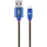 Kép 1/2 - Gembird USB 2.0 A -> USB-C M / M adatkábel 2m kék premium