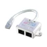 Kép 1/2 - Roline RJ45 CAT5e UTP -> 2db RJ45 CAT5e UTP M / F adapter