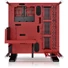 Kép 4/10 - Thermaltake Core P3 Tempered Glass Red Edition táp nélküli ATX számítógépház piros