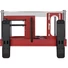 Kép 8/10 - Thermaltake Core P3 Tempered Glass Red Edition táp nélküli ATX számítógépház piros
