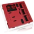 Kép 10/10 - Thermaltake Core P3 Tempered Glass Red Edition táp nélküli ATX számítógépház piros