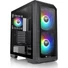 Kép 6/6 - Thermaltake View 300 MX / Black / Win / SPCC / Tempered Glass*1 / Mesh & TG Front Panel / 200mm ARGB PWM Fan*2 / 120mm ARGB PWM Fan*1