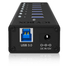 Kép 2/4 - Raidsonic ICY BOX 7 portos USB3.0 HUB táppal