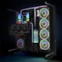 Kép 5/6 - Thermaltake Riing Quad 14 RGB Radiator Fan TT Premium Edition 3 Fan Pack processzor hűtő RGB