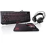 Kép 1/7 - Tt eSPORTS Knucker 4 in 1 USB angol gaming kit fekete