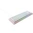Kép 4/6 - Xtrfy K5 Compact RGB Transparent USB angol gaming Kailh Red billentyűzet fehér