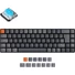 Kép 1/7 - Keychron K7 Gateron RGB Backlight Blue Switch Keyboard-ISO version billentyűzet