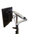 Kép 4/4 - Harmantrade LRA15 rugós karos 13"-27" monitor asztali állvány fekete-fehér