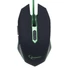 Kép 2/2 - Gembird USB optikai gamer egér fekete-zöld