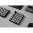 Kép 5/5 - Keychron K0 Max Bluetooth / vezeték nélküli Milk POM Red mechanikus numerikus billentyűzet fekete