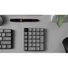 Kép 4/5 - Keychron K0 Max Bluetooth / vezeték nélküli Milk POM Brown mechanikus numerikus billentyűzet fekete