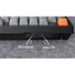 Kép 7/10 - Keychron K10 Max - Hot Swappable, RGB Backlight, Red Switch - ISO HU Layout - Black